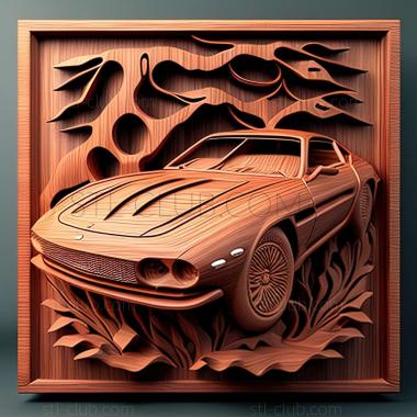 3D мадэль Lamborghini 400 GT (STL)